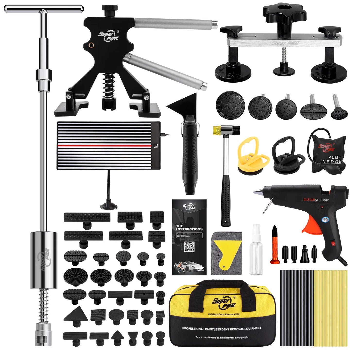 PDR Paintless Dent Repair Kit Auto Body Dent Removal