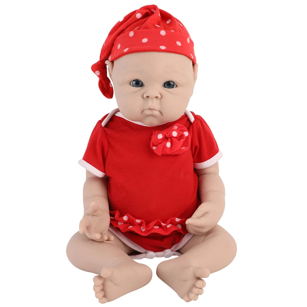 IVITA 100 Percent Silicone Reborn Baby Doll Unpainted For Collectors