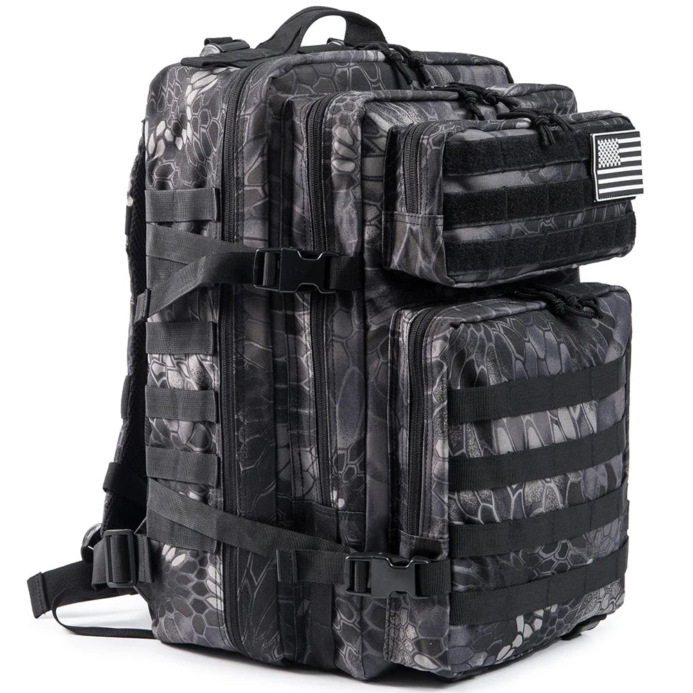 ReFire Gear Tactical Outdoor Hiking Backpack For Camping And Trekking