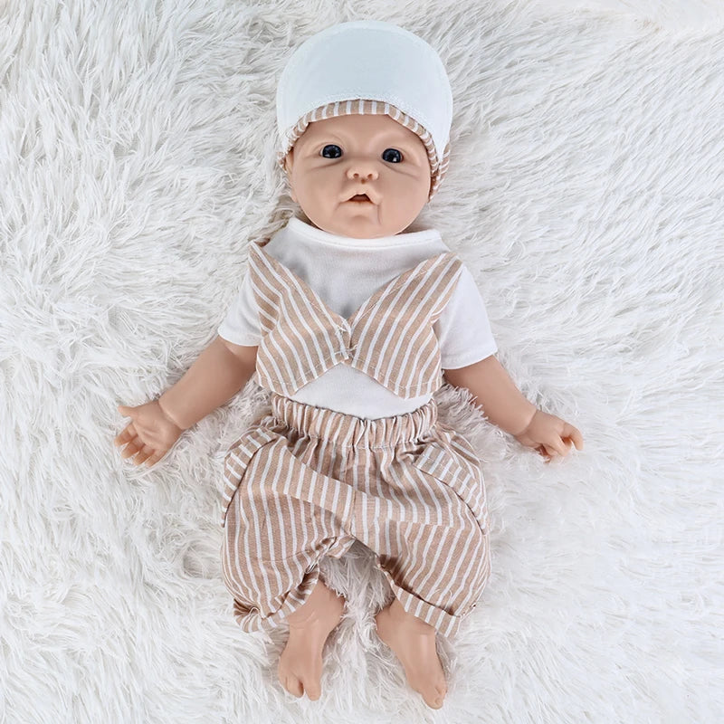 IVITA 100 Percent Silicone Reborn Baby Doll Unpainted For Collectors