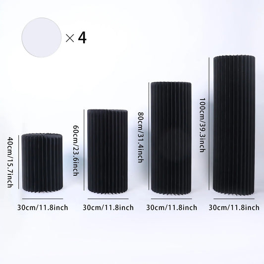 Round Pedestal Dessert Stand for Wedding Centerpieces and Vases