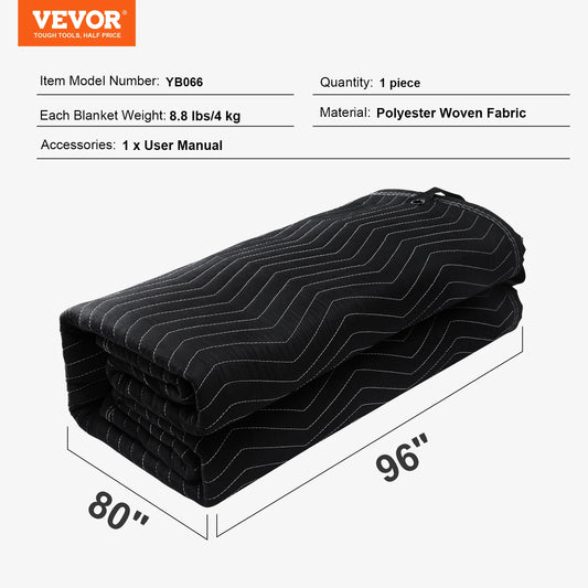 SucceBuy 96 Inch Sound Dampening Blanket Studio Grommeted