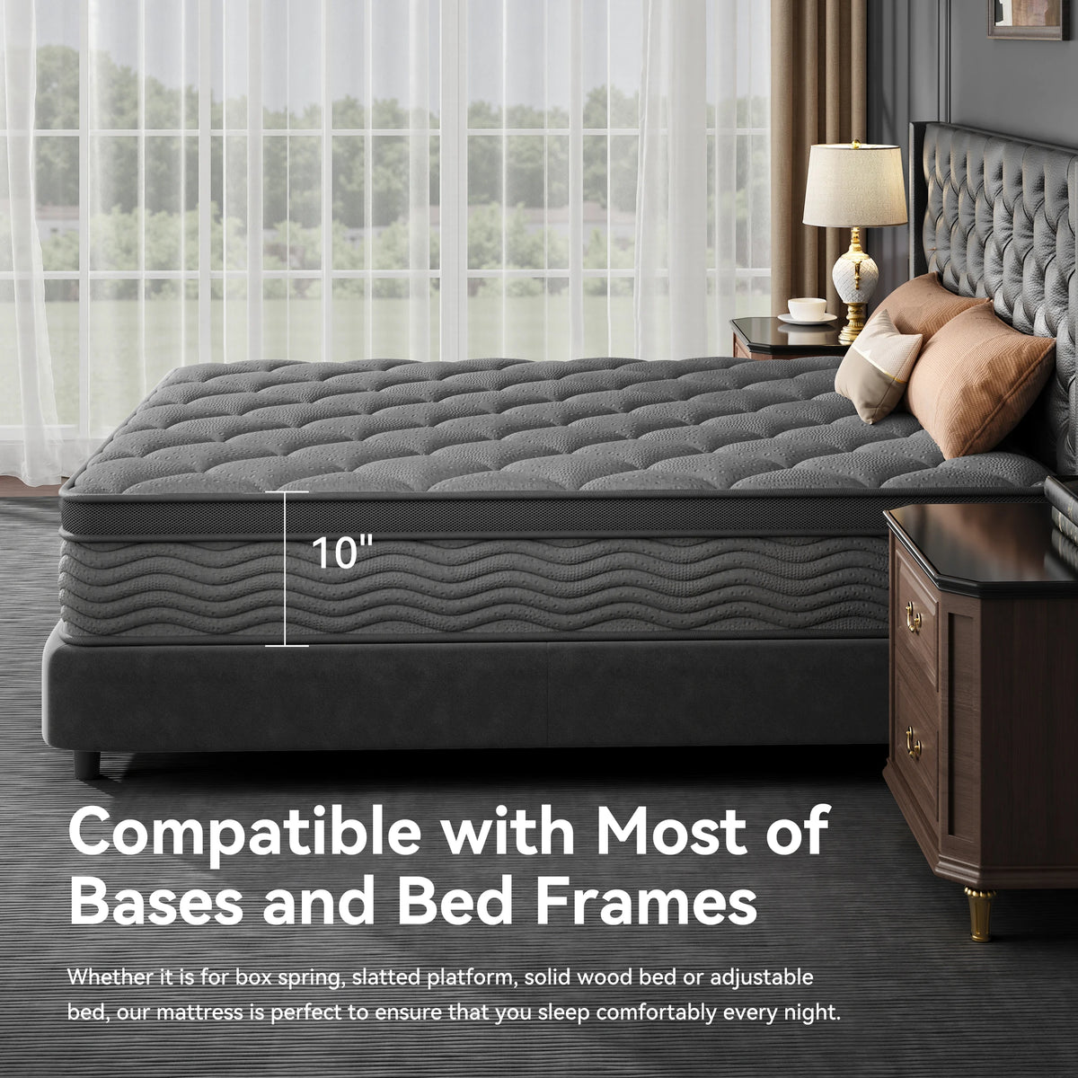 Carebody Hybrid Mattress With Pocket Springs And Motion Isolation