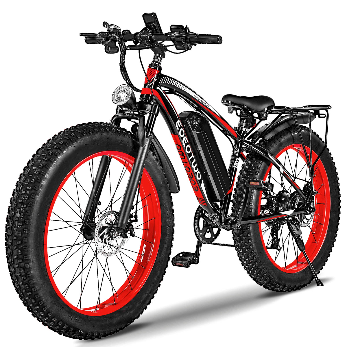 EOEOTWO 1500W All Terrain Electric Mountain Bike Dual Disc Brakes