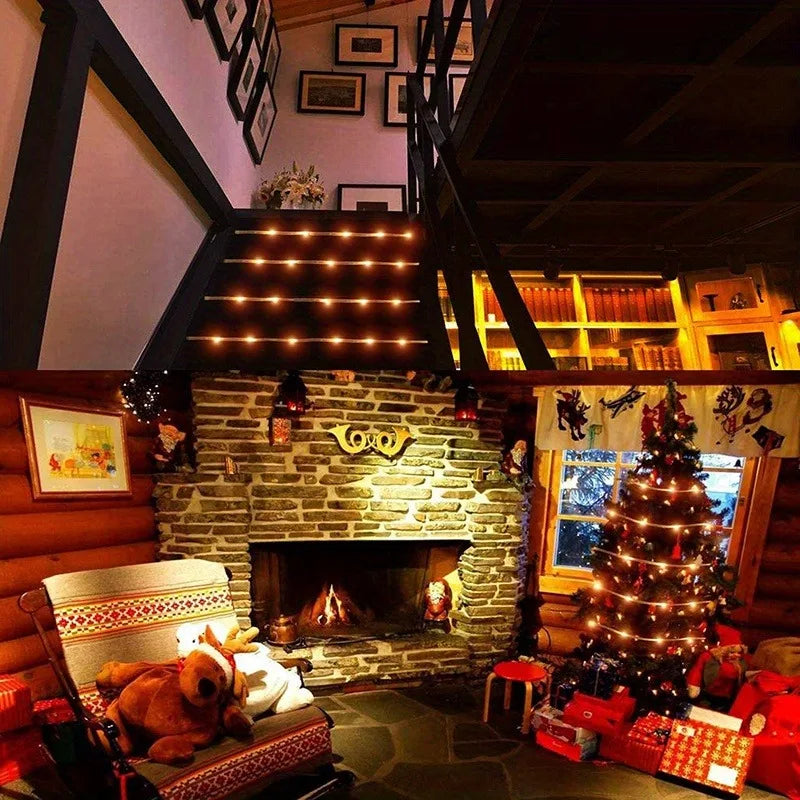 Solar Outdoor String Lights For Garden Parties And Holidays