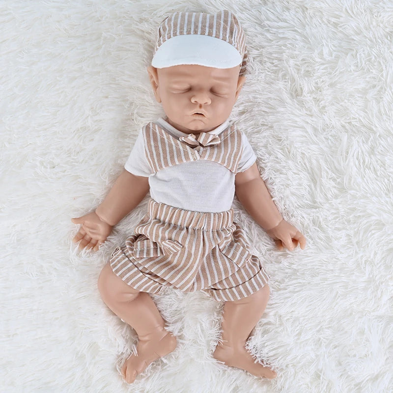 IVITA 100 Percent Silicone Reborn Baby Doll Unpainted For Collectors