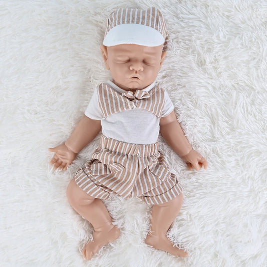 IVITA 100 Percent Silicone Reborn Baby Doll Unpainted For Collectors
