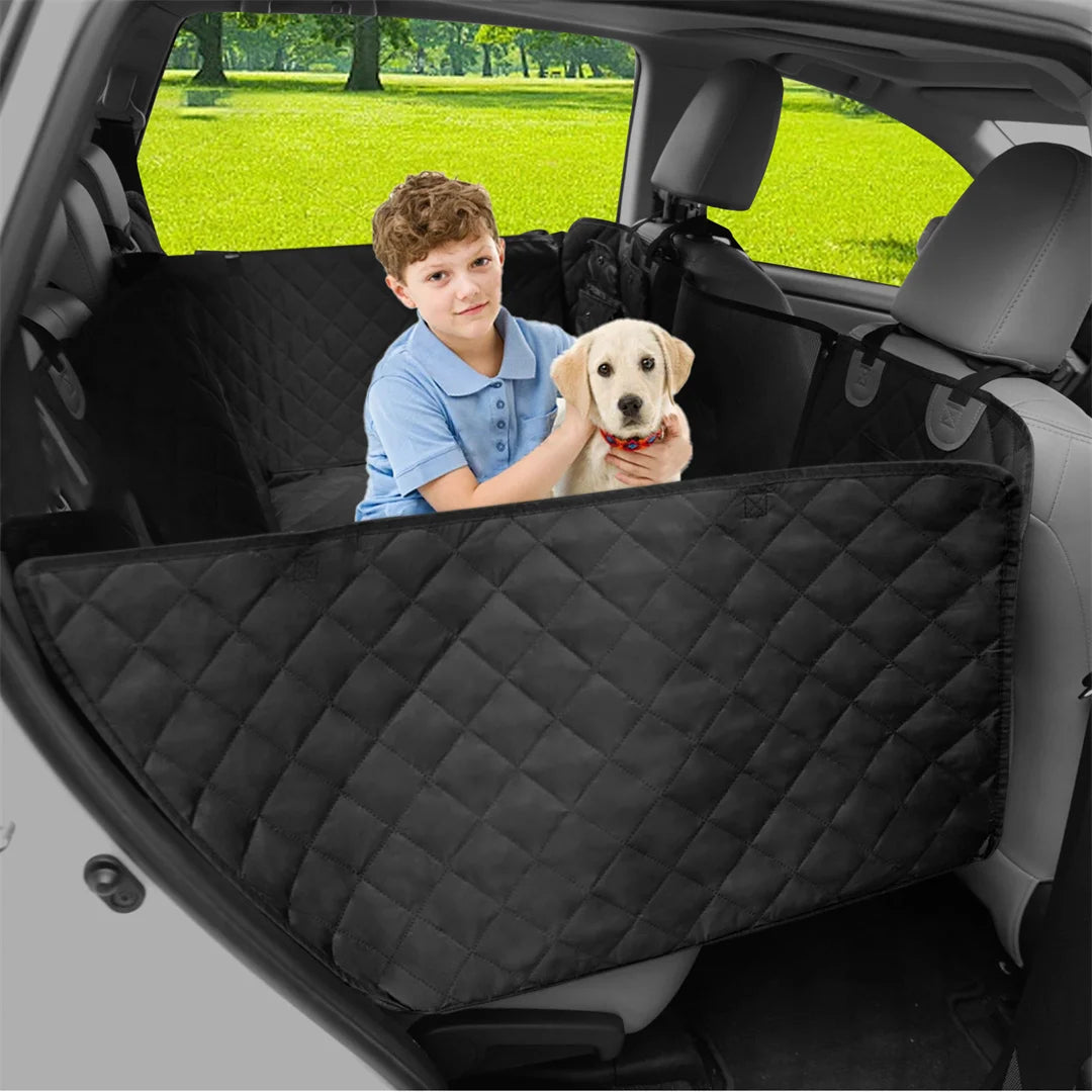 BINGOPAW Waterproof Dog Car Seat Cover With Travel Hammock