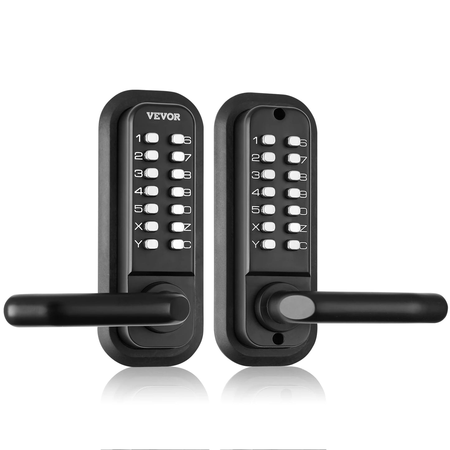 SucceBuy Mechanical Keyless Entry Door Lock With 14 Digit Keypad