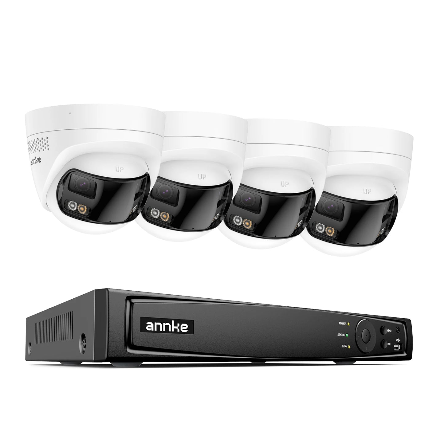 ANNKE 4K 8MP Panoramic Dual Lens Security Camera System