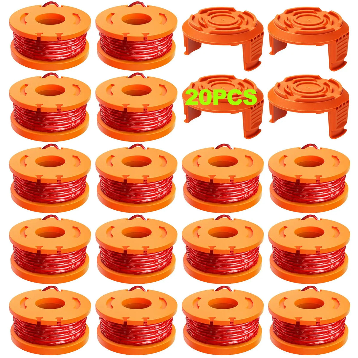 Replacement Trimmer Spool Line Compatible With Worx String Trimmers