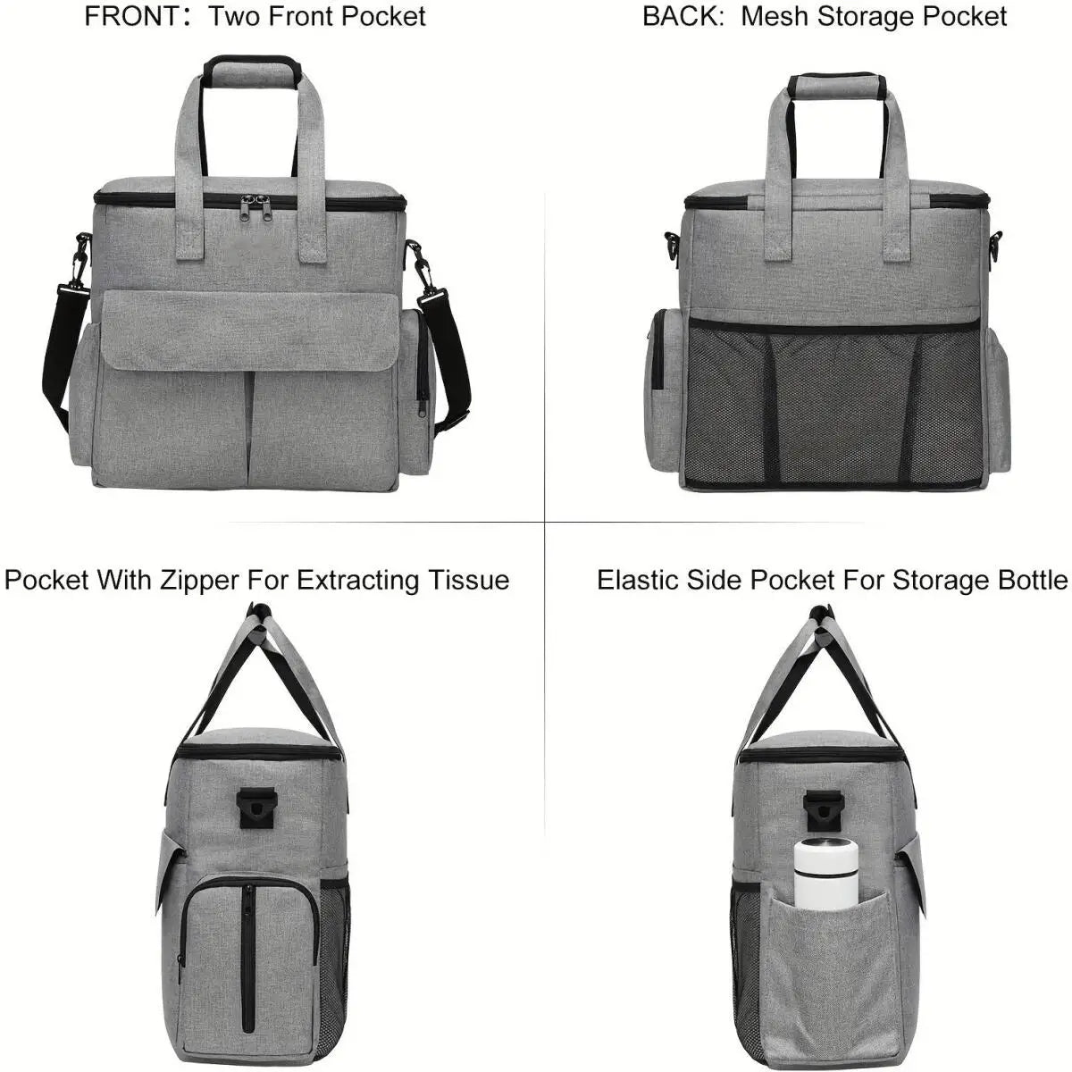 Pet Travel Bag Set Airline Approved For Dogs And Cats