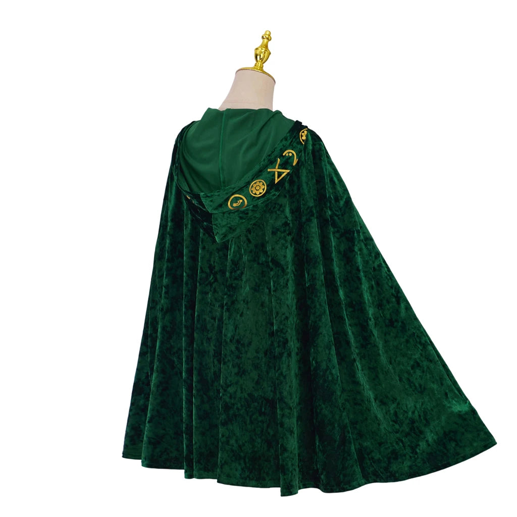 Winifred Sanderson Cosplay Witch Cloak Costume For Halloween