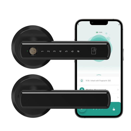 Viladepot Smart Fingerprint Door Lock With App Control
