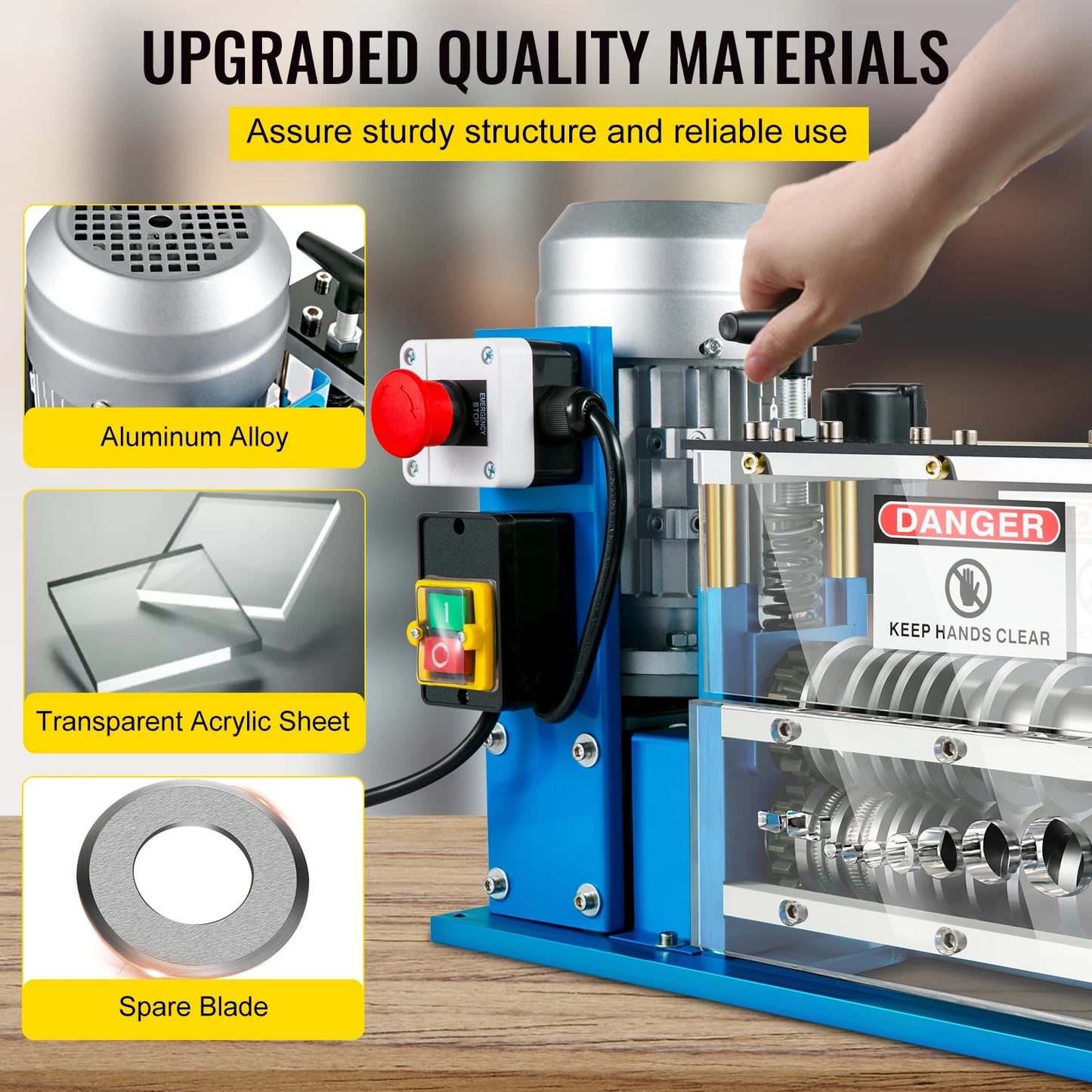 SucceBuy Electric Wire Stripping Machine 11 Channels
