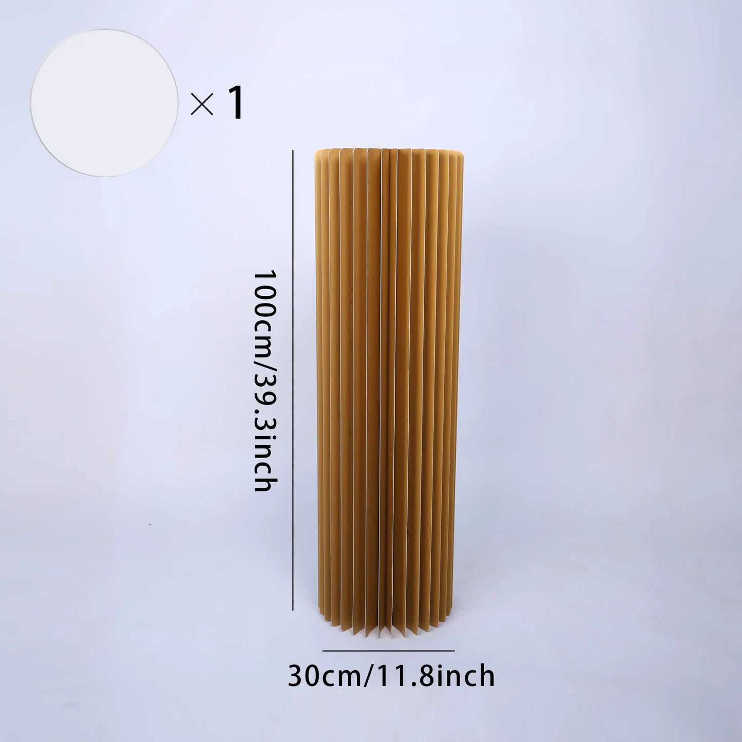 Round Pedestal Dessert Stand for Wedding Centerpieces and Vases