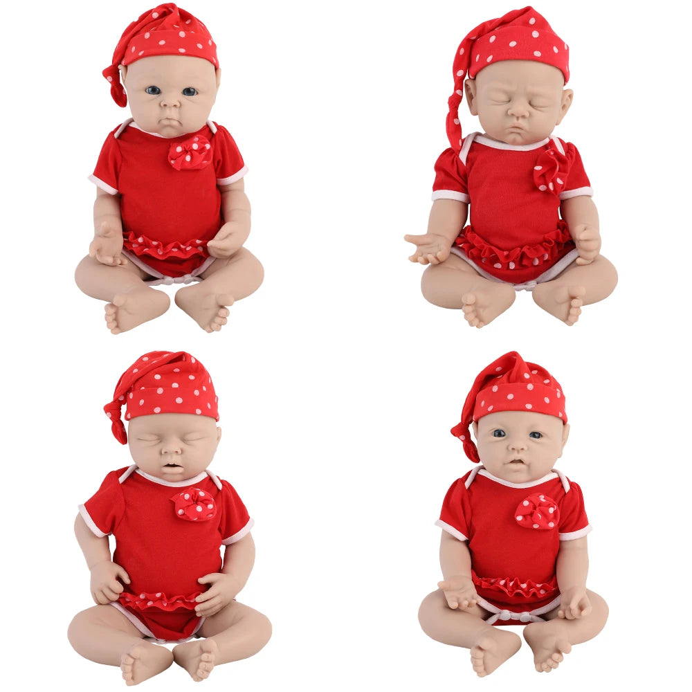 IVITA 100 Percent Silicone Reborn Baby Doll Unpainted For Collectors