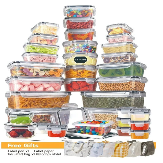 BPA-Free Food Storage Set With Airtight Containers And Lids