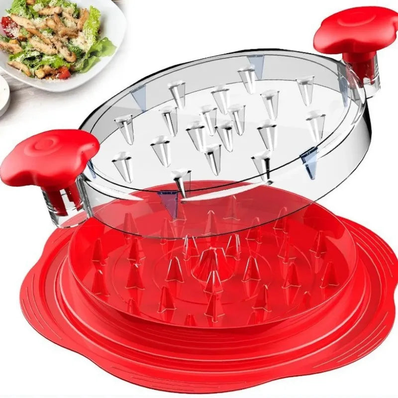 Stainless Steel Hand Crank Chicken Shredder Kitchen Tool