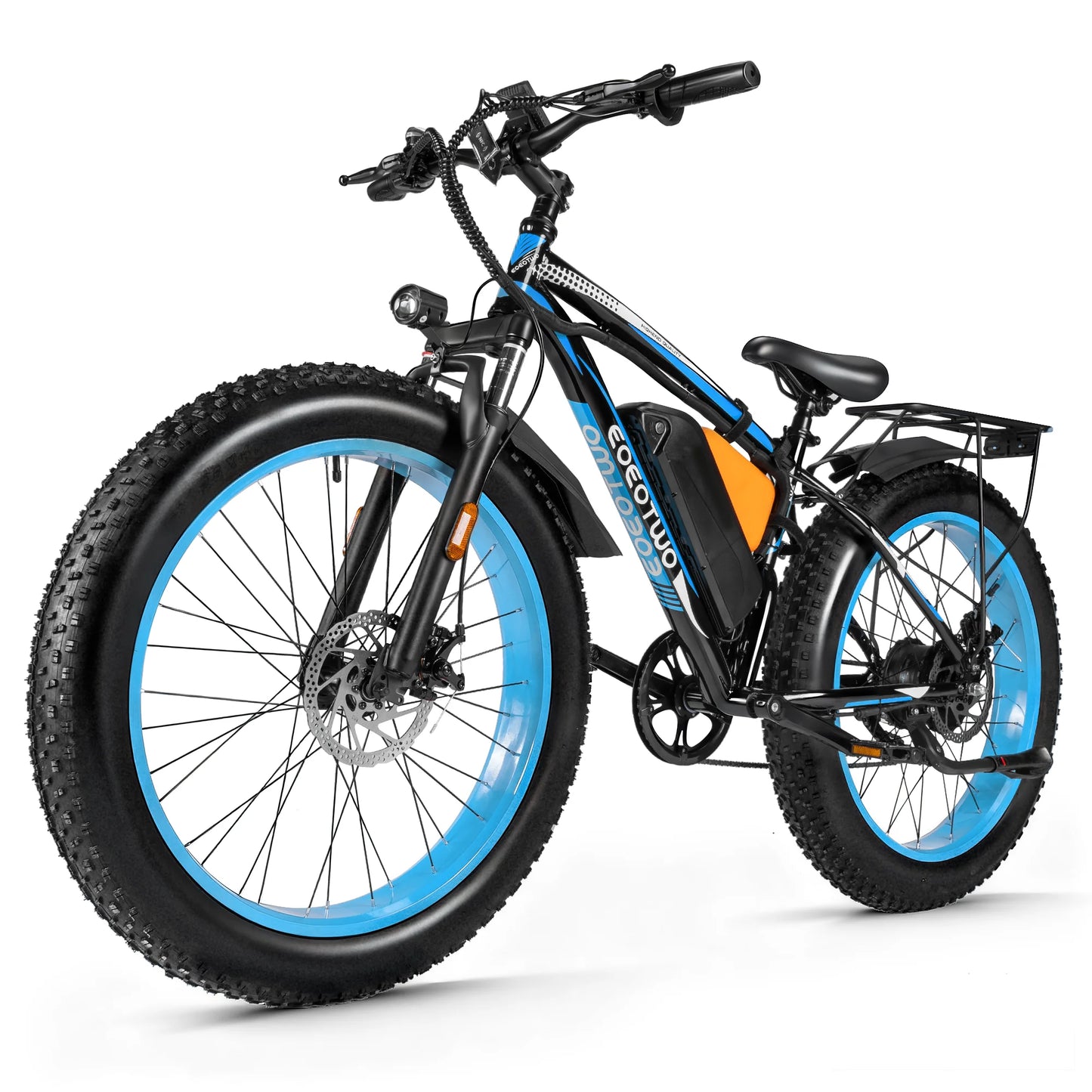 EOEOTWO Fat Tire Electric Bike 48V 20Ah Battery 1000W Motor