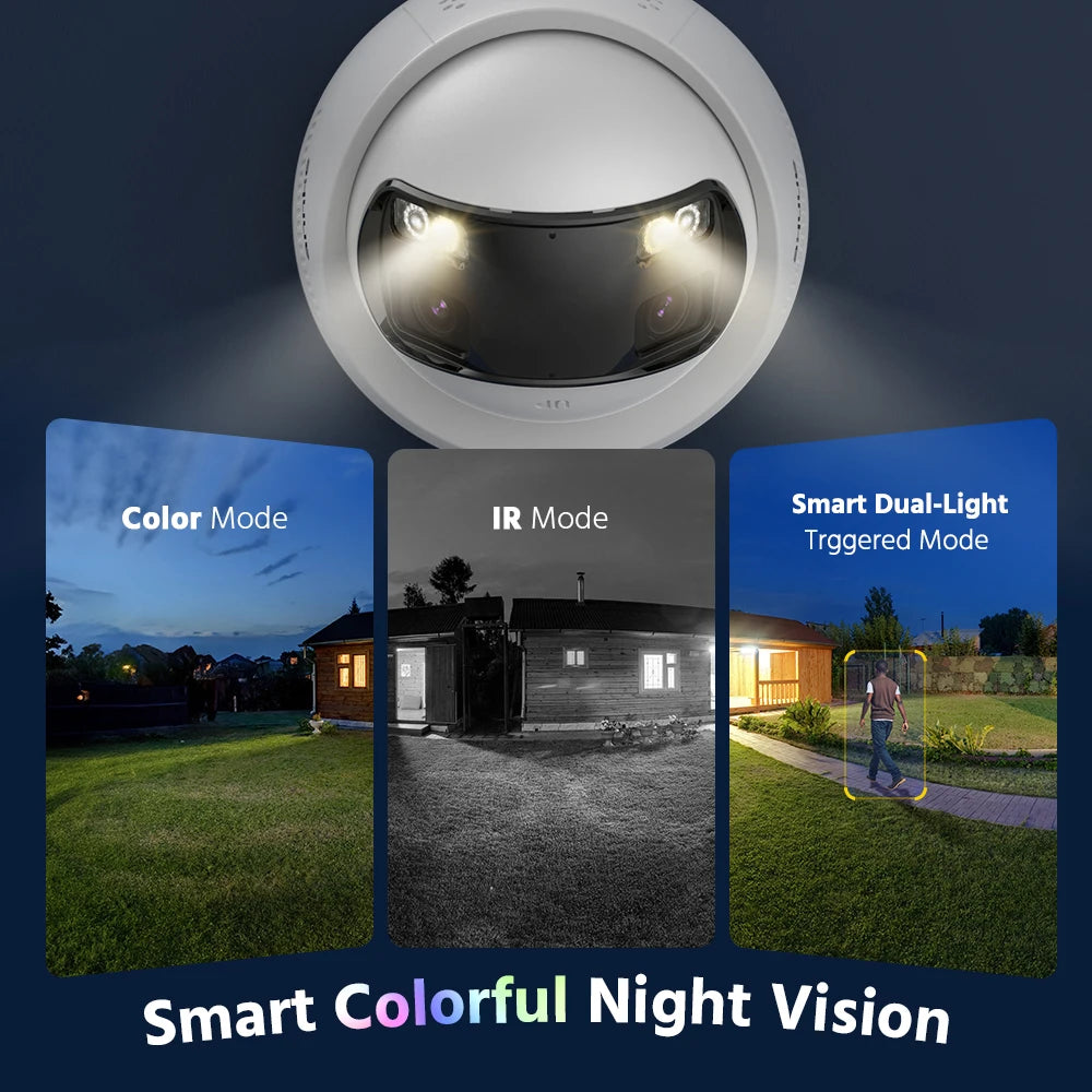 ANNKE 4K 8MP Panoramic Dual Lens Security Camera System