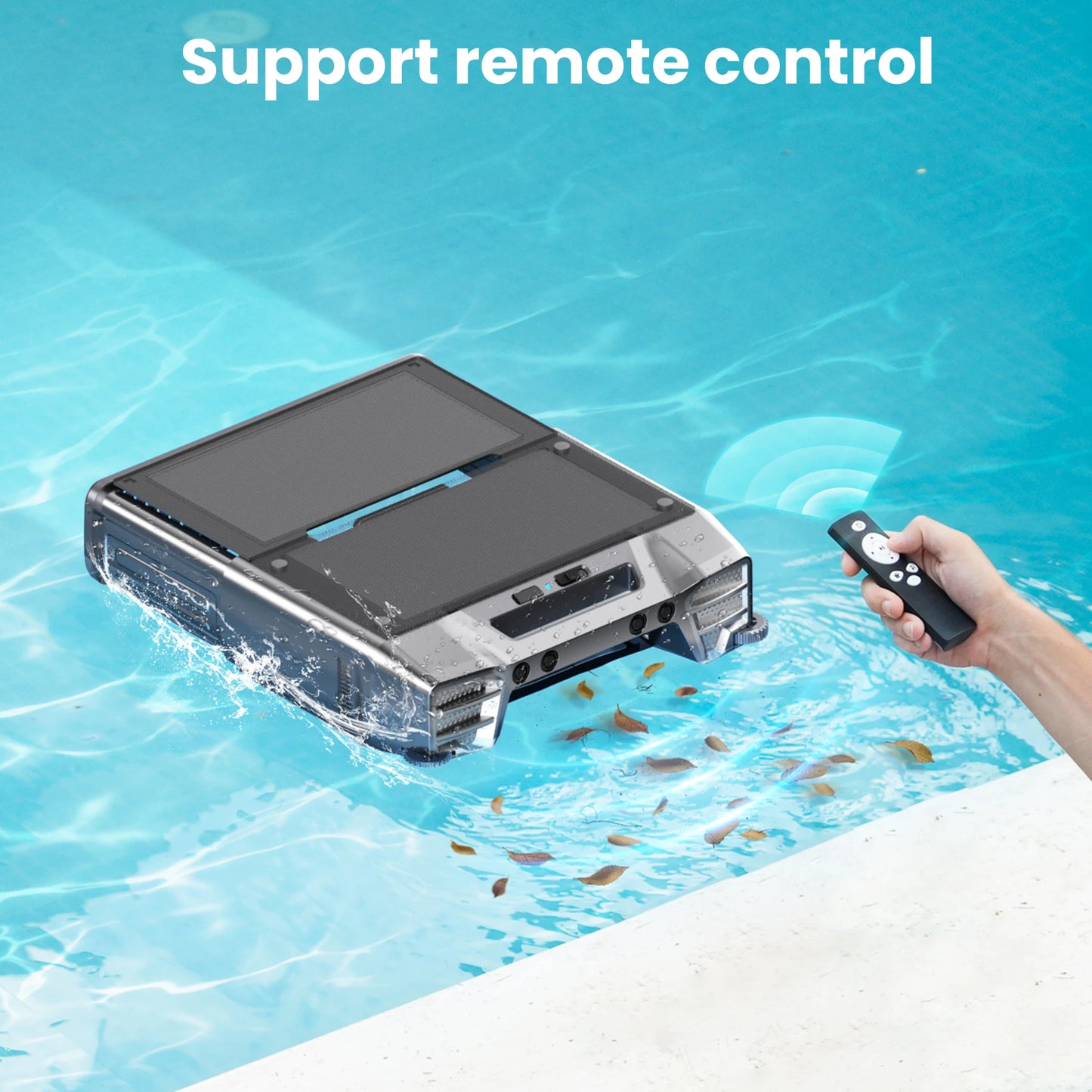 Vastorm Y80 Solar Robotic Pool Cleaner Cordless With Auto Docking